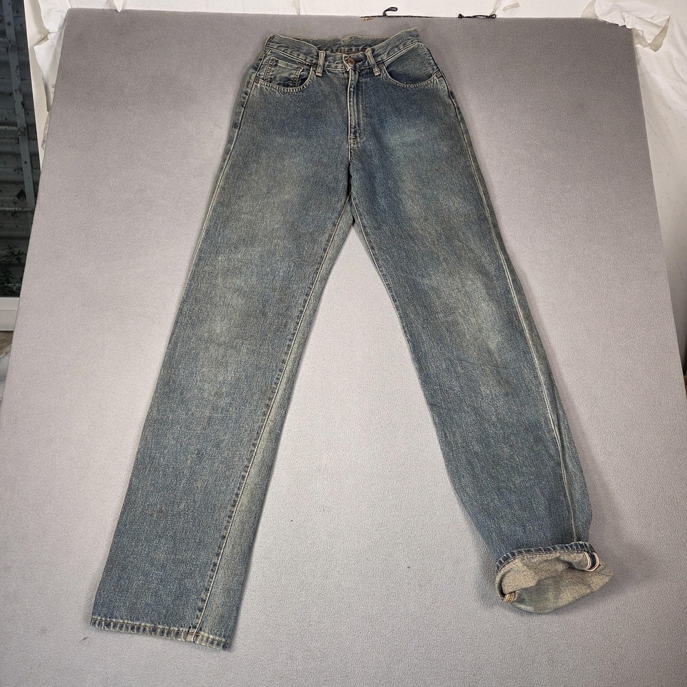 Vintage Something‎ Jeans Womens Selvedge Straight Denim Edwin 90s fits 24x34